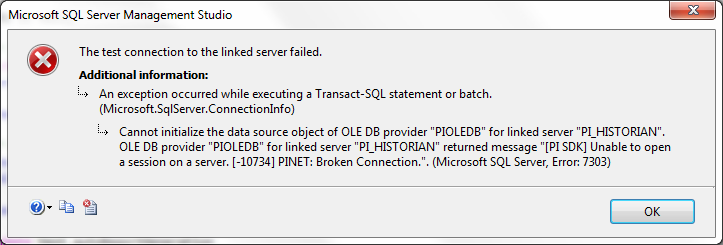 An Exception Occurred While Executing A Transact-sql Statement Or Batch