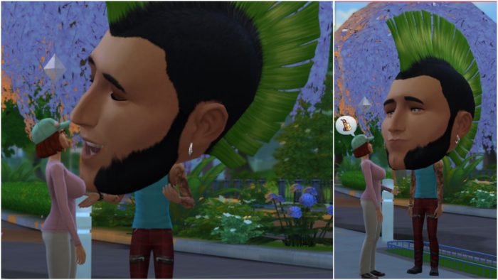 The sims 4 neck height slider